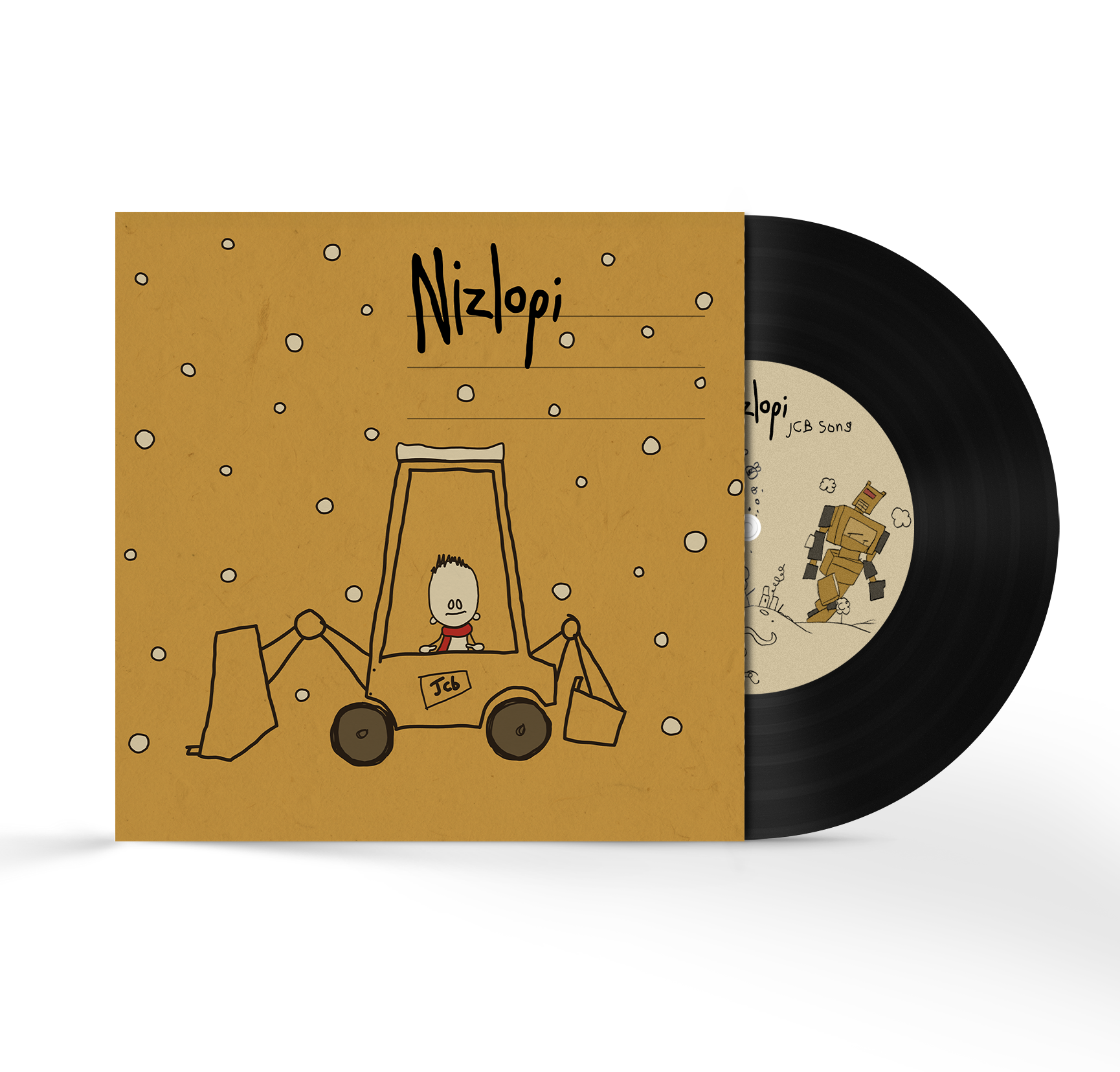 JCB Song - 7" Single (Black)